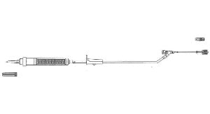 Codan US Corp Primary IV Administration Set Codan Gravity 1 Port 20 Drops / mL Drip Rate 200 Micron Filter 70 Inch Tubing Blood - Case of 50 - B801-CS