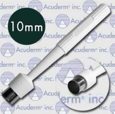 Acuderm Biopsy Punch Acu-Punch® Dermal 10 mm OR Grade - Box of 25 - P1025-BX