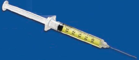 Nipro Medical Standard Hypodermic Syringe with Needle Dose-Saver® 3 mL 1-1/2 Inch 22 Gauge NonSafety Regular Wall - Case of 10 - JD+03D2238-CS