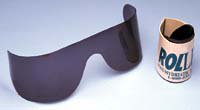 Bernell/Vision Training Products Post Mydriatic Glasses Rollens Roll Up Uncoated Gray Tint Plastic Lens Slip-in One Size Fits Most - Bag of 1 - ROLLENS-BG