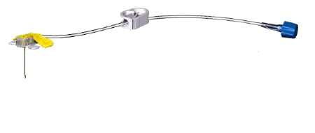 BD Huber Infusion Set MiniLoc® 20 Gauge 1/2 Inch 8 Inch Tubing Without Port - Case of 20 - 0632050-CS