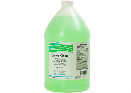 DermaRite Industries Antimicrobial Soap DermaKleen® Lotion 1 gal. Jug Scented - GL/1 - 0095-GL
