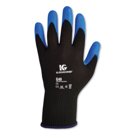 KleenGuard™ G40 Foam Nitrile Coated Gloves, 230 mm Length, Medium/Size 8, Blue, 12 Pairs - Pack of 1 - KCC-40226-PK