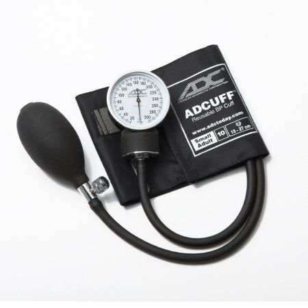 American Diagnostic Corp Aneroid Sphygmomanometer Unit Prosphyg™760 Series Small Adult Nylon 19 - 27 cm Pocket Aneroid - Each - 760-10SABK-EA