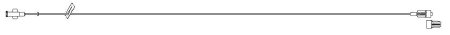 Codan US Corp IV Extension Set Codan® Mini Bore 72 Inch Tubing Without Filter - Case of 50 - BC560-CS