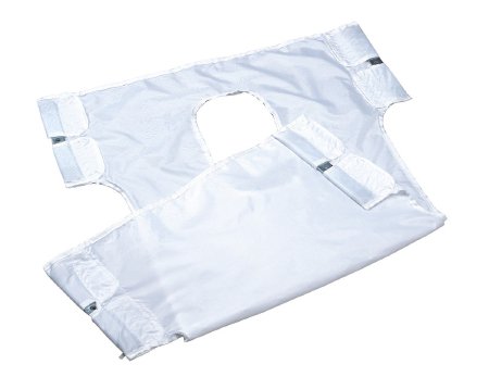 Drive Medical Seat and Back Commode Sling 2 or 6 Point Without Head Support Chainless 600 lbs. Weight Capacity - Each - 13061-EA