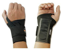 Ergodyne Wrist Support ProFlex® 4000 Single Strap Elastane / Elastic / Polyester Right Hand Black Medium - Each - 70004-EA