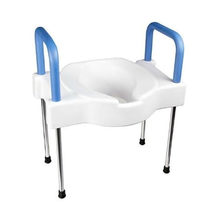 Maddak Raised Toilet Seat with Arms 4 Inch Height - Each - 725881000-EA