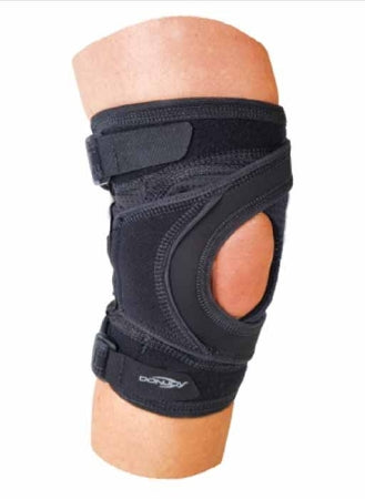 DJO Knee Brace Tru-Pull Lite® 2X-Large Strap Closure 26-1/2 to 29-1/2 Inch Circumference Right Knee - Each - 11-0260-6-EA