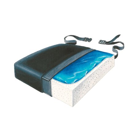 Skil-Care Seat Cushion Skil-Care™ 16 W X 16 D X 2 H Inch Foam / Gel - Each - 909530-EA
