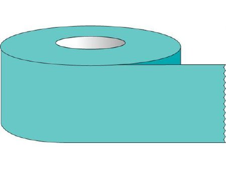 Shamrock Scientific Blank Label Tape Shamrock Colored Identification Tape Aqua Tape 1/2 X 500 Inch - Roll of 1 - ST-12-16-RL