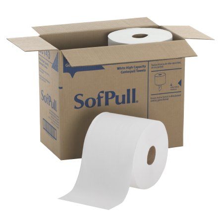 Georgia Pacific Paper Towel SofPull® Perforated Center Pull Roll 7-4/5 X 15 Inch - Case of 4 - 28143-CS