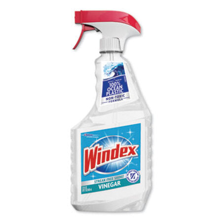 Windex® Multi-Surface Vinegar Cleaner, Fresh Clean Scent, 23 oz Spray Bottle - Each - SJN-312620EA-EA