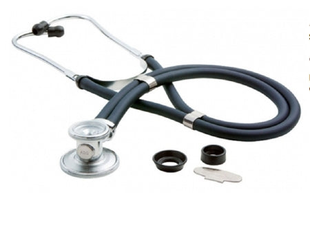American Diagnostic Corp Sprague Stethoscope Adscope® Blue 2-Tube 22 Inch Tube Double Sided Chestpiece - Each - 641N-EA