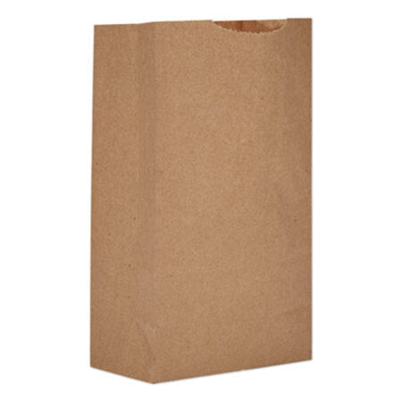 General Grocery Paper Bags, 30 lb Capacity, #3, 4.75" x 2.94" x 8.56", Kraft, 500 Bags - CT/1 - BAG-GK3500-CT