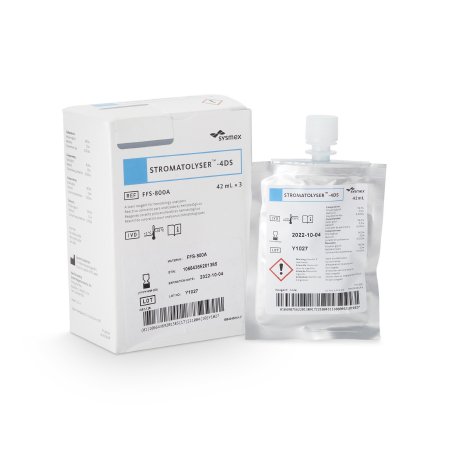 Sysmex America Reagent Stromatolyser™-4DS Hematology Nucleated Red Blood Cell Staining For Sysmex Automated Hematology Analyzers 3 X 42 mL - Pack of 3 - FFS-800A-PK