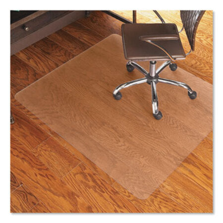 ES Robbins® EverLife Chair Mat for Hard Floors, Light Use, Rectangular, 46 x 60, Clear - Each - ESR-131826-EA