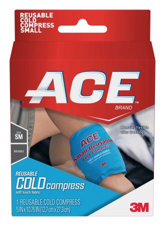 3M Cold Pack 3M™ ACE™ General Purpose Small 5 X 10-3/4 Inch Nylon / Polyester / Gel Reusable - Case of 12 - 207516-CS
