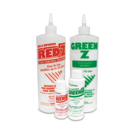 Medegen Medical Products LLC Fluid Solidifier Red Z™ 800 cc Diamond-Shaped Pouch 1 oz. - Case of 100 - P00-41131-CS