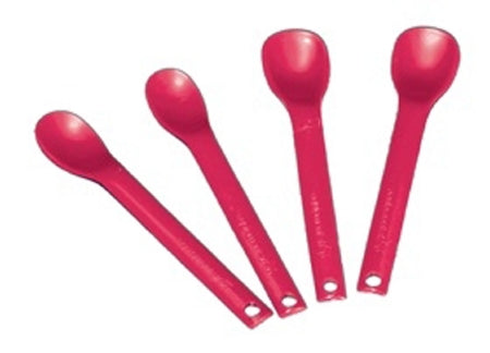 Alimed Spoon Long Handle Maroon Plastic - Case of 3 - 2970010499-CS