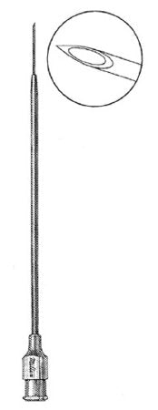 Integra Lifesciences Tonsil Needle Miltex 4-1/2 Inch Luer Lock Type 23 Gauge Straight Style - Each - 20-426-EA