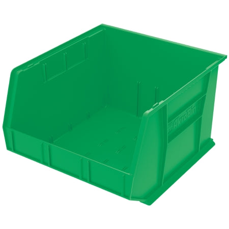 Akro-Mils Storage Bin AkroBins® Green Plastic 11 X 16-1/2 X 18 Inch - CT/3 - 30270GREEN-CT