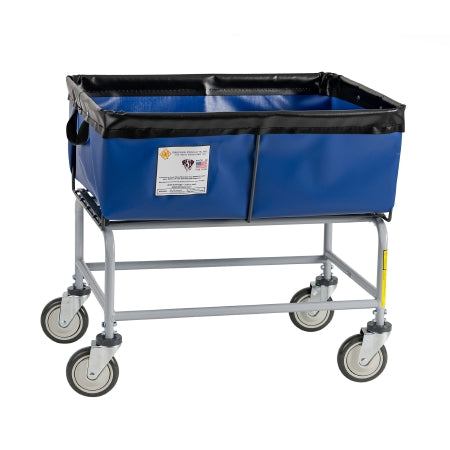 R & B Wire Products Elevated Basket Truck 3 Bushel Capacity Tubular Steel 5 Inch Clean Wheel System™ Casters - Each - 463B-EA