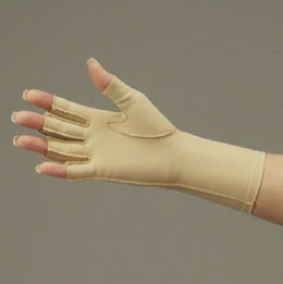 DeRoyal Compression Gloves Open Finger Medium Over-the-Wrist Length Left Hand Stretch Fabric - Each - 902ML-EA