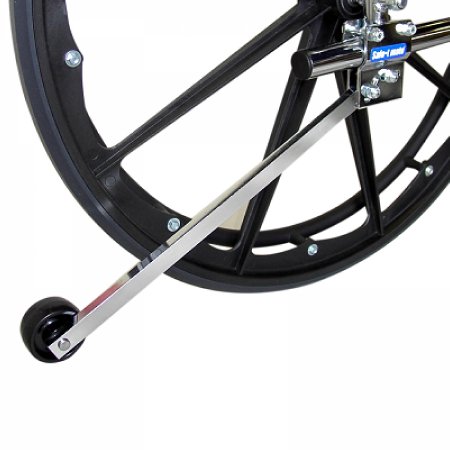 Patterson Medical Supply Wheelchair Rear Anti Tipper For Wheelchair - Pair - 562562-PR