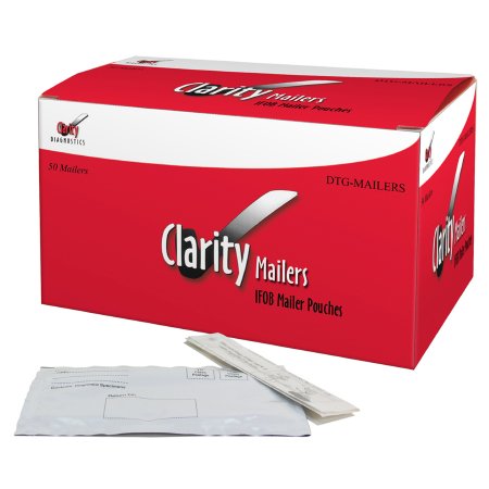 Clarity Diagnostics Clarity Patient Specimen Mailer - Box of 1 - DTG-MAILERS-BX