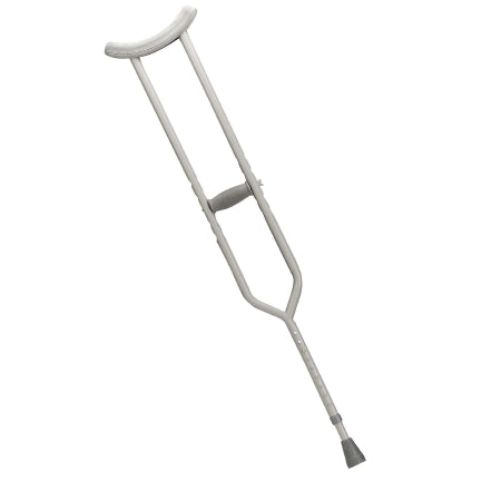 Drive Medical Bariatric Underarm Crutches drive™ Steel Frame Tall Adult 500 lbs. Weight Capacity Push Button Adjustment - Pair - 10408-PR