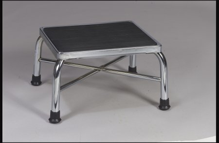 Drive Medical Step Stool Bariatric 1 Step Steel Frame 9 Inch Step Height - Each - 13037-1SV-EA