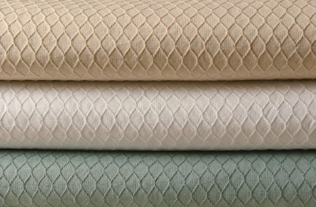 Standard Textile Bedspread Gemstone 75 W X 110 L Inch Cotton 50% / Polyester 50% Sage - DZ/12 - 32090177-DZ