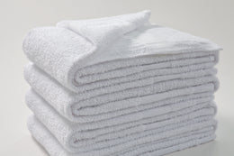 Standard Textile Bath Towel Room Ready for You® 24 X 50 Inch Cotton 86% / Polyester 14% White Reusable - DZ/12 - 46450100-DZ
