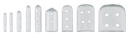 Integra Lifesciences Instrument Tip Guard Tip-It™ 1/16 X 3/4 Inch, Size 1, Vented, Clear - Pack of 50 - 3-2501C-PK