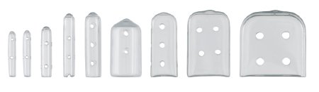 Integra Lifesciences Instrument Tip Guard Tip-It™ Equal Number Of Sizes Plus 5, Assorted, Vented, Clear - Pack of 50 - 3-2510C-PK