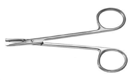 Integra Lifesciences Suture Scissors Padgett® Laschal 4-1/2 Inch Length Surgical Grade Stainless Steel NonSterile Finger Ring Handle Straight Blade Sharp Tip / Sharp Tip - Each - PM-6770-EA