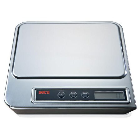 Seca Incontinence Scale Seca® Digital LCD Display 11 lbs. Capacity Chrome Battery Operated - Each - 8561314009-EA