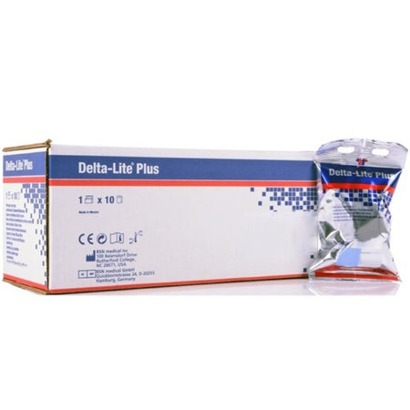 BSN Medical Cast Tape Delta-Lite® Plus 2 Inch X 12 Foot Fiberglass / Resin Light Blue - Box of 10 - 7345835-BX