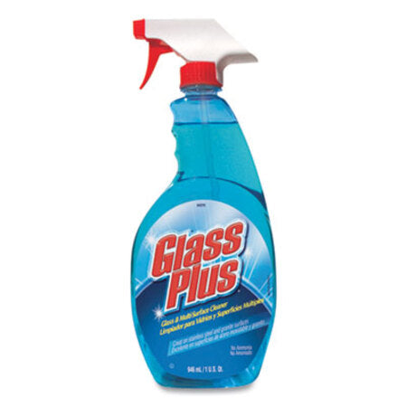 Glass Plus® Glass Cleaner, 32 oz Spray Bottle, 12/Carton - CT/1 - DVO-94378CT-CT