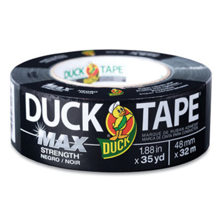 Duck® MAX Duct Tape, 3" Core, 1.88" x 35 yds, Black - Roll of 1 - DUC-240867-RL