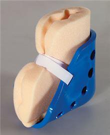 Alimed Heel Protection Boot One Size Fits Most Blue / Beige - Pair - 6681-PR