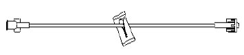 MPS Medical IV Extension Set Micro Bore 72 Inch Tubing - Box of 50 - EB-072-01-BX