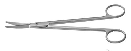 Integra Lifesciences Facelift Scissors Padgett® Gorney 7-1/4 Inch Length Surgical Grade Stainless Steel NonSterile Finger Ring Handle Curved Saber Back Blunt Tip / Blunt Tip - Each - PM-4862-EA