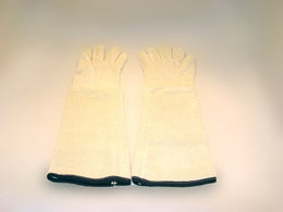 Healthmark Industries Autoclave Glove One Size Fits Most Terry Cloth White 11 Inch Gauntlet Cuff NonSterile - Pair - JB-422-11-PR