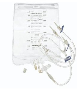B. Braun EVA Empty Bag Braun 2000 mL - Case of 40 - 2112361-CS