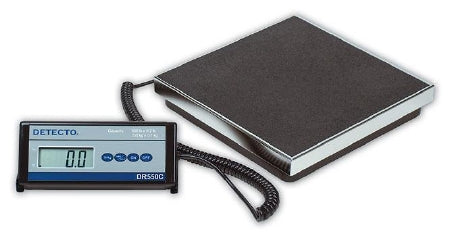 Detecto Scale Floor Scale Detecto® Digital LCD Display 550 lbs. Capacity AC Adapter / Battery Operated - Each - DR550C-EA