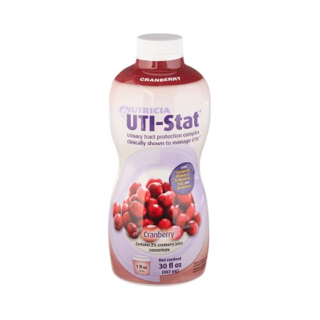 Nutricia North America Oral Supplement UTI-Stat® Cranberry Flavor Liquid 30 oz. Bottle - Case of 4 - 78387-CS