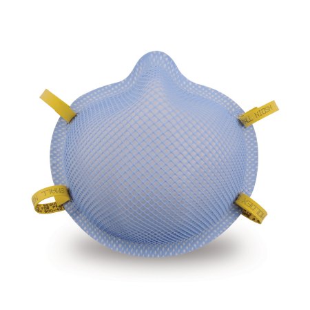 Moldex-Metric Particulate Respirator / Surgical Mask Moldex® Medical N95 Cup Elastic Strap X-Small Blue NonSterile ASTM Level 3 Adult - Box of 20 - 1510-BX