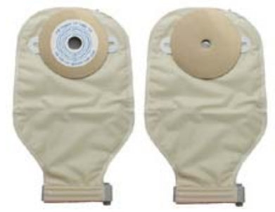 Nu-Hope Laboratories Post-Op Ostomy Pouch Nu-Flex™ Nu-Comfort™ Two-Piece System Drainable Oval A, Deep Convex, Pre-Cut - Box of 10 - 40-7235-DC-BX